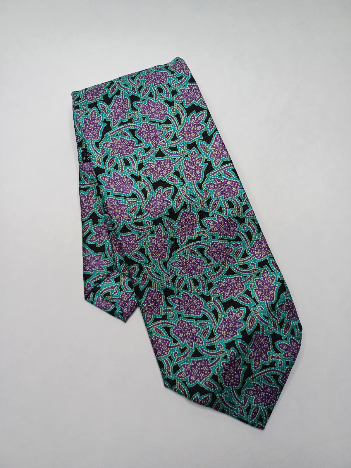 Stefano Ricci Silk Abstract Nature Floral Print Tie