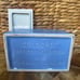 Powder Blue Refrigerator Dish by Hall