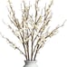 4Pcs Cherry Blossom Branches Artificial Flowers for Spring Summer Indoor Decorat