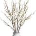 4Pcs Cherry Blossom Branches Artificial Flowers for Spring Summer Indoor Decorat