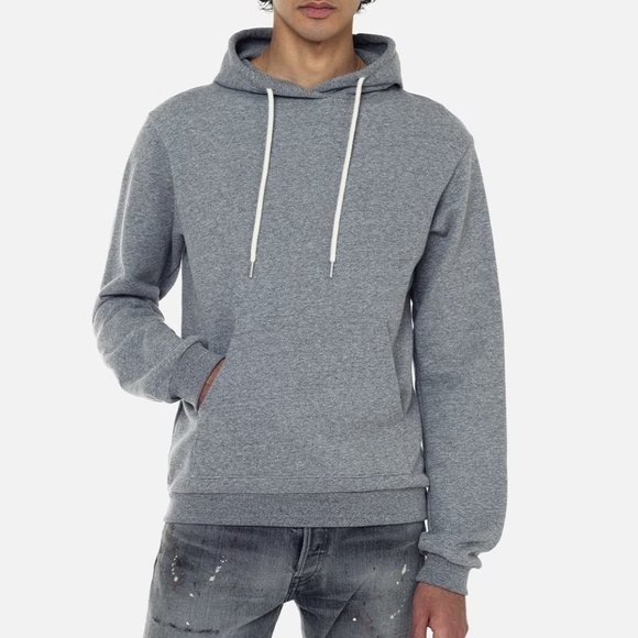 NEW JOHN ELLIOTT BEACH MEN'S DARK GREY HOODIE SZ 2 / MEDIUM