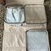KENDRA SCOTT JEWELRY PORTFOLIO BAG Tan Envelope Style Carry Case NWT