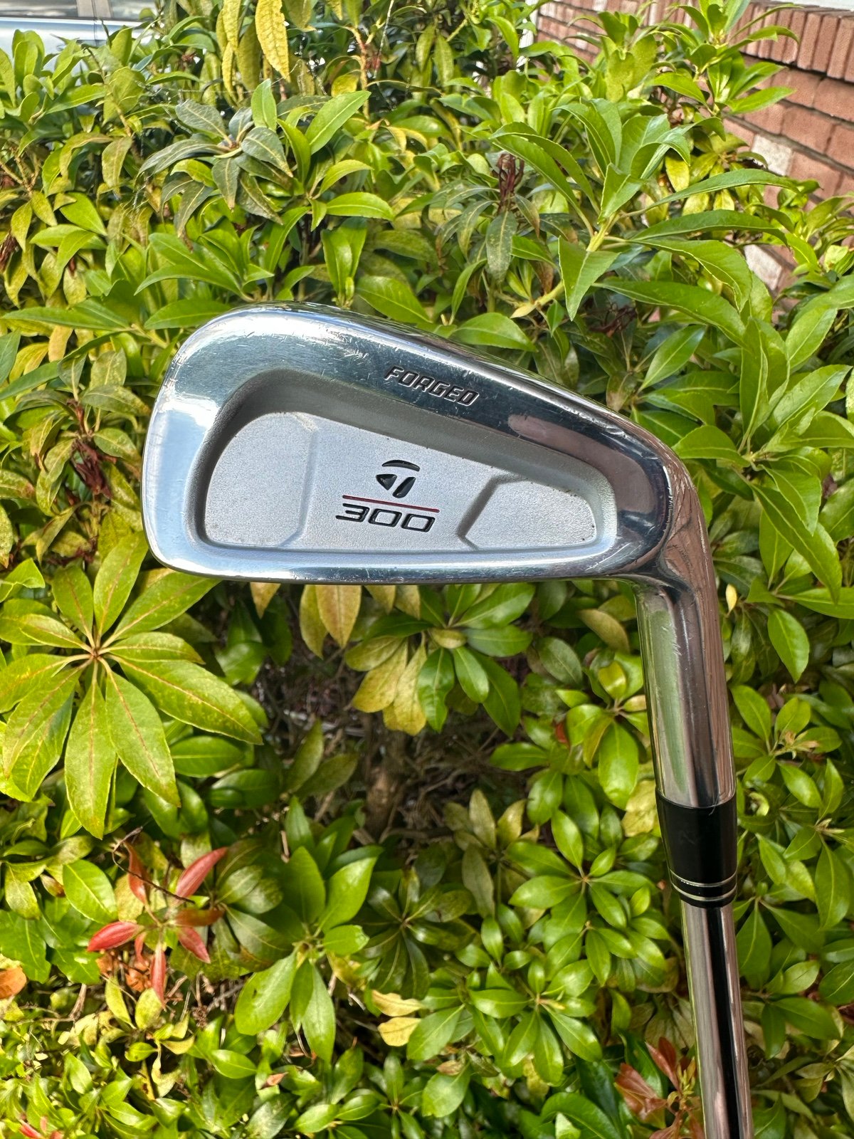TaylorMade Forged 300 6 Iron Dynamic Gold S300 Stiff Steel Shaft Strong Grooves