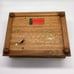 1970’s Carved Inlay Wooden Music Box from West Germany