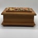 1970’s Carved Inlay Wooden Music Box from West Germany