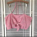 NWT! Anthropologie Halter Crop Top