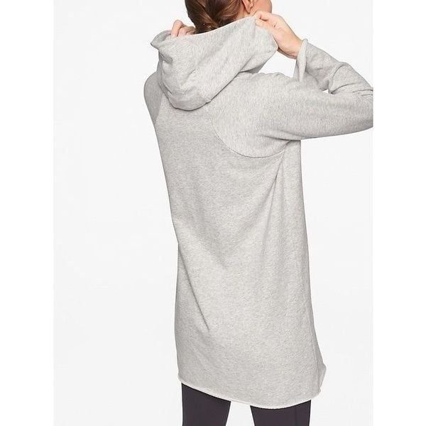 Athleta Sweatshirt Dress Gray Size Small Excellent Condition