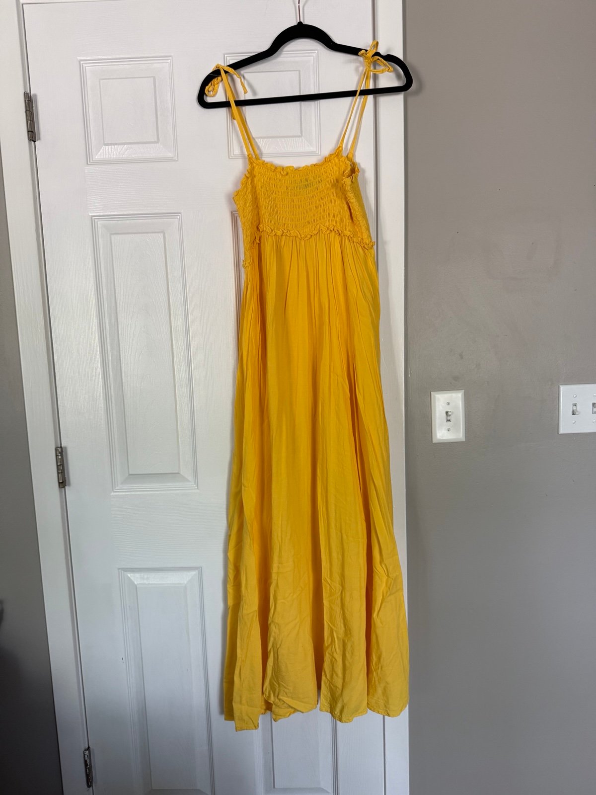 Tuckernuck Pomander Place Yellow Maxi Summer Dress