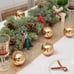 Round Gold Votive Candle Holders, Mercury Glass Candle Holder Set of 12