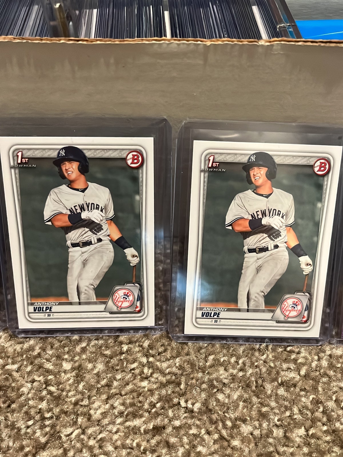 Anthony Volpe 2023 Topps Series 2 #460 ROYAL BLUE PARALLEL