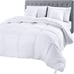 Utopia Bedding King Comforter Duvet Insert, Box Stitched, Down Alternative