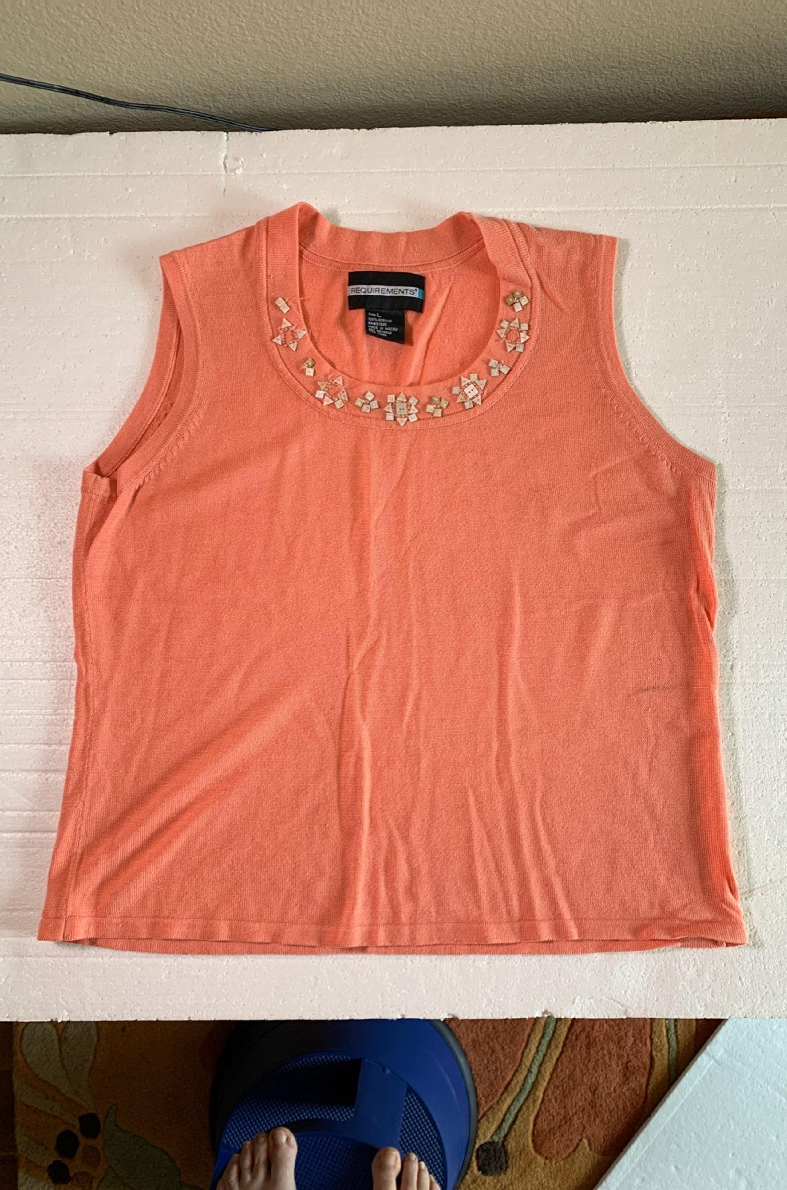 Requirements Ladies L Sleeveless Top