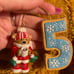 RARE Hallmark Keepsake Ornament 2009 My Fifth Christmas Tree Ornament Child 5