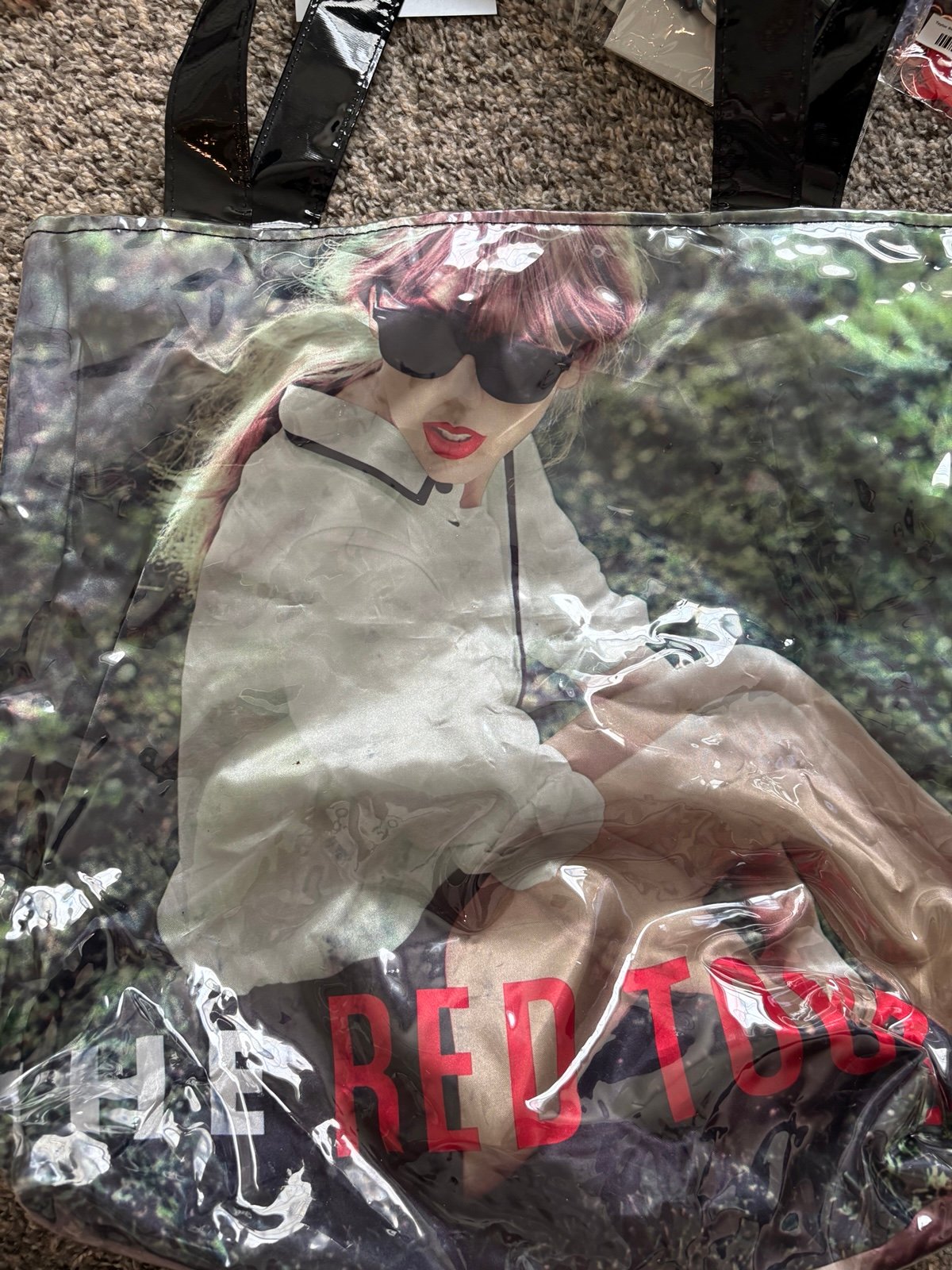Taylor Swift Red Tote Bag