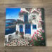 Mediterranean Villa Wall Art/Painting 20x20 Canvas