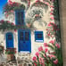 Mediterranean Villa Wall Art/Painting 20x20 Canvas