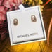 Michael Kors logo earring