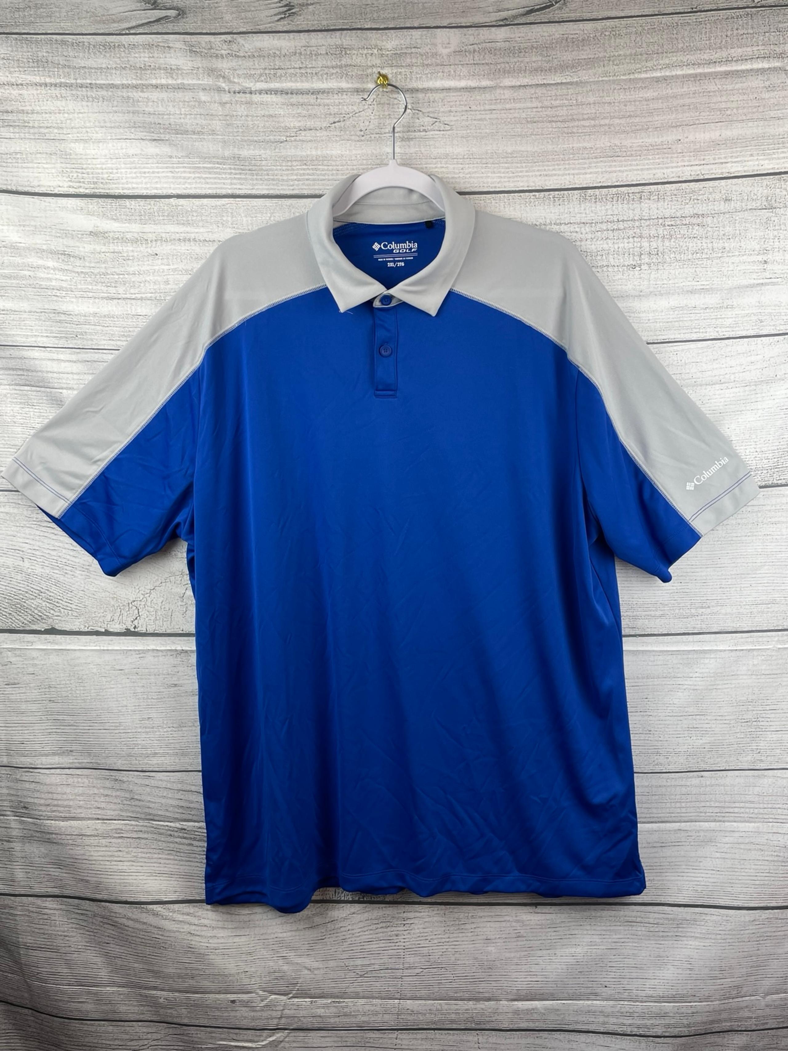 Columbia Short Sleeve Polo Shirt Men’s Size XXL