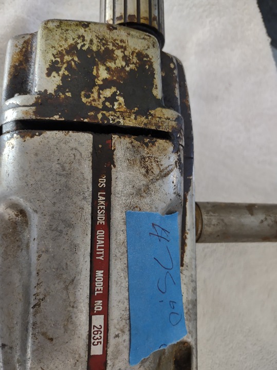 Montgomery Ward 25TPC 2635A Powr-Kraft power drill