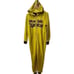 Dr. SEUSS Mean One Mr. Grinch Hooded Costume Cosplay Union Suit Pajamas Size S/C