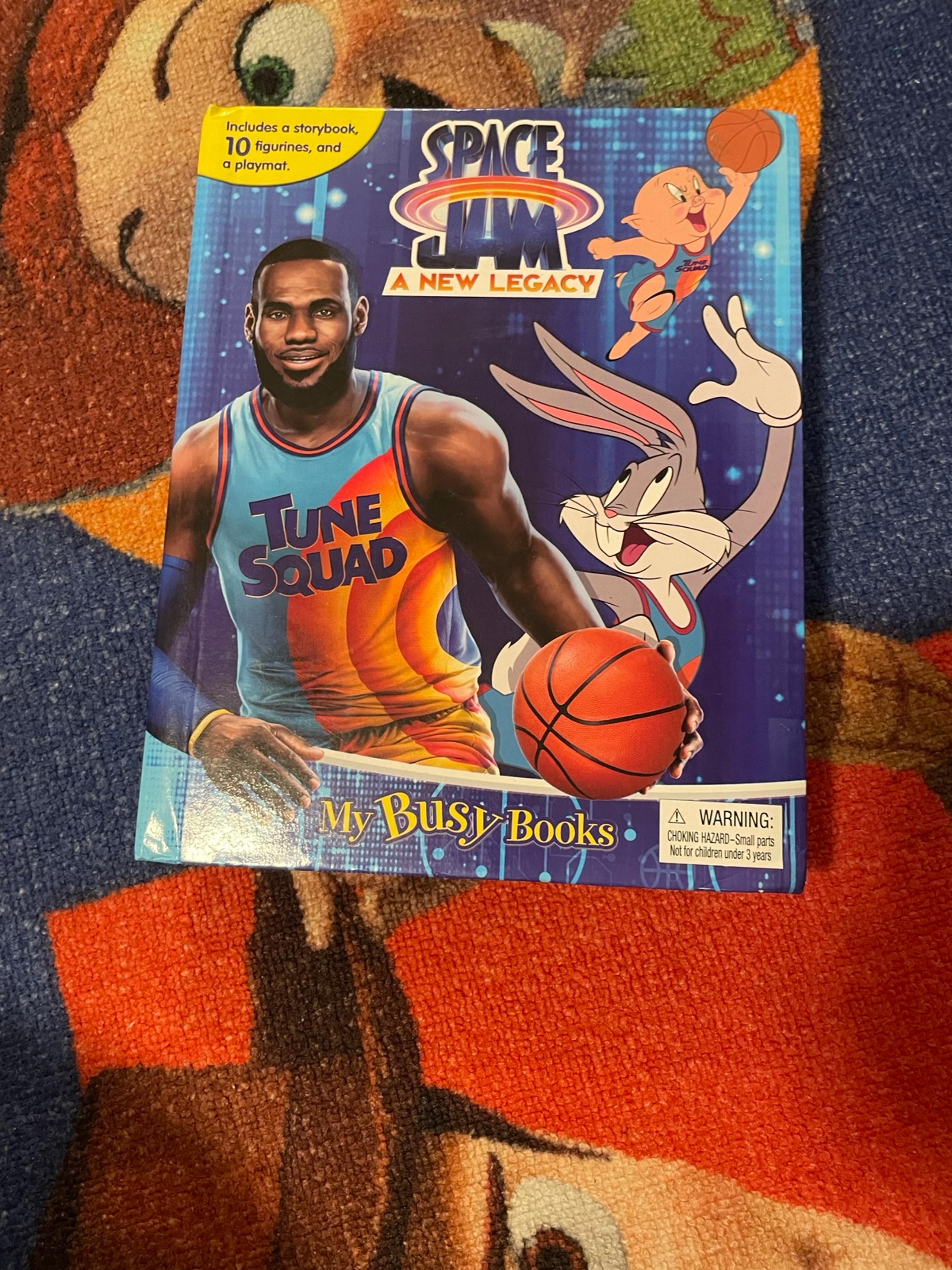 Space Jam busy book
