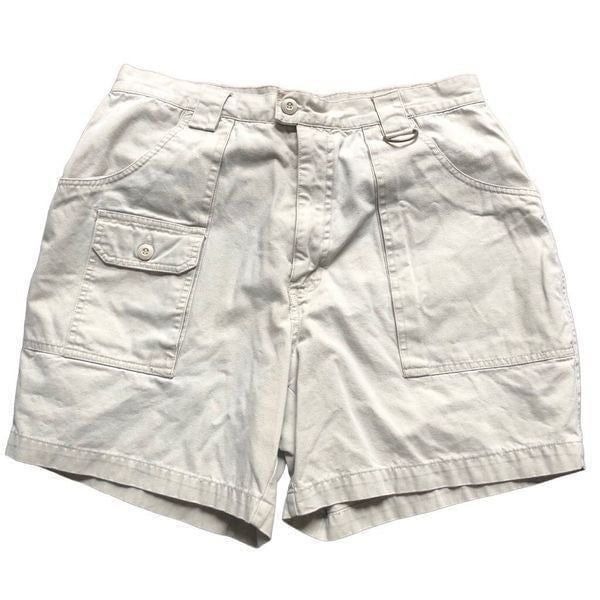 A&N Mens Cotton Canvas Hiking Fishing Short, Size 33