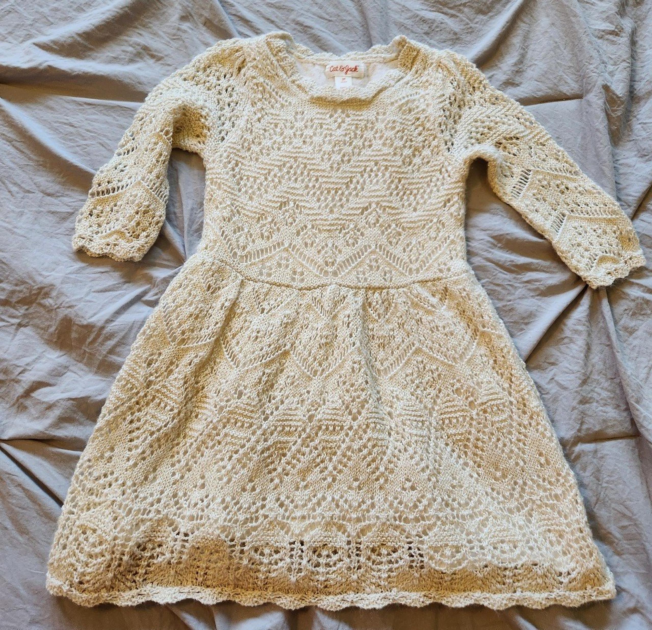 Cat & Jack 3T Lace-Style Dress