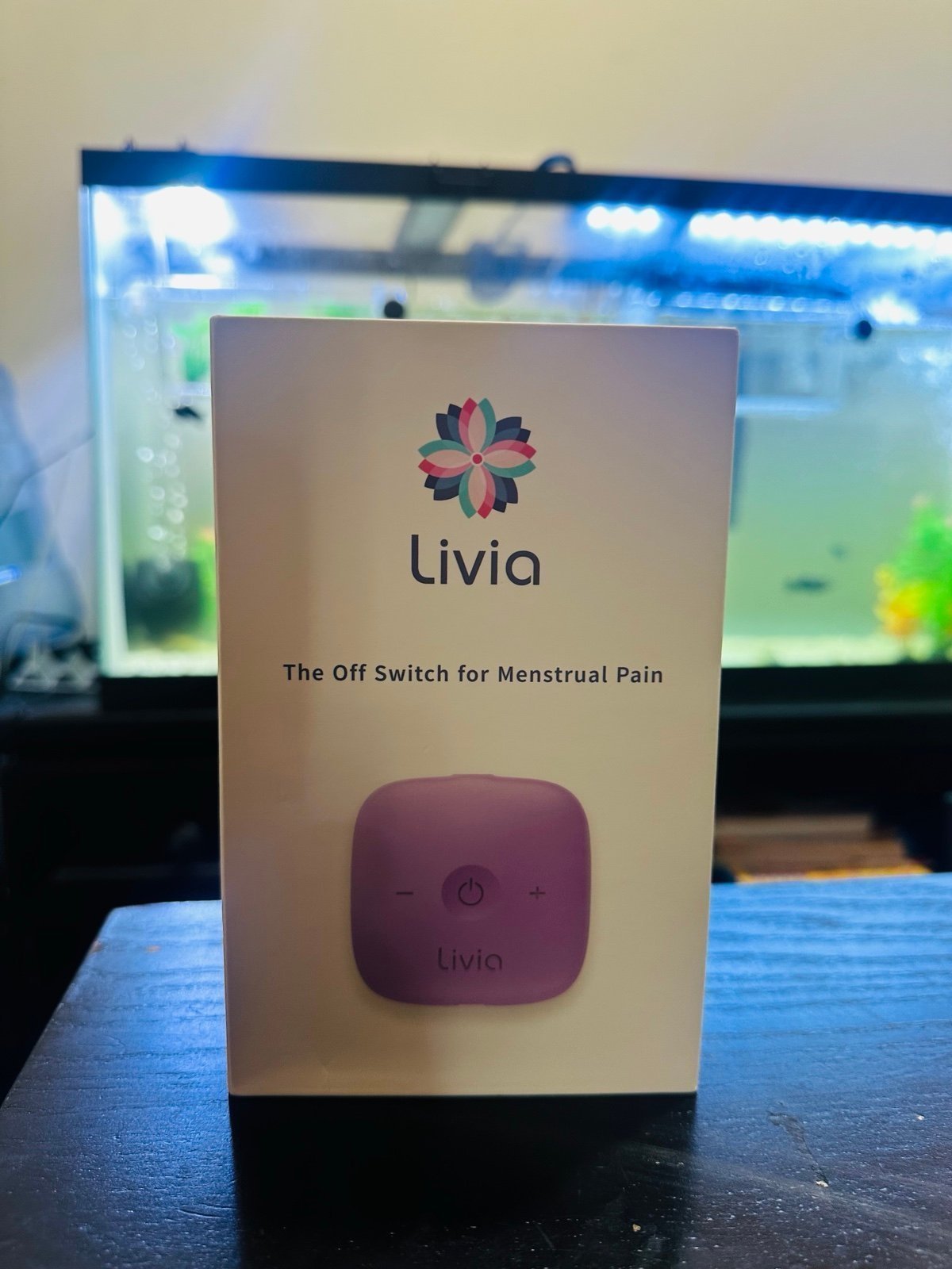 Livia-Menstrual Pain Relief Device with Skin and set of 6 Gel Pads-Retails 318