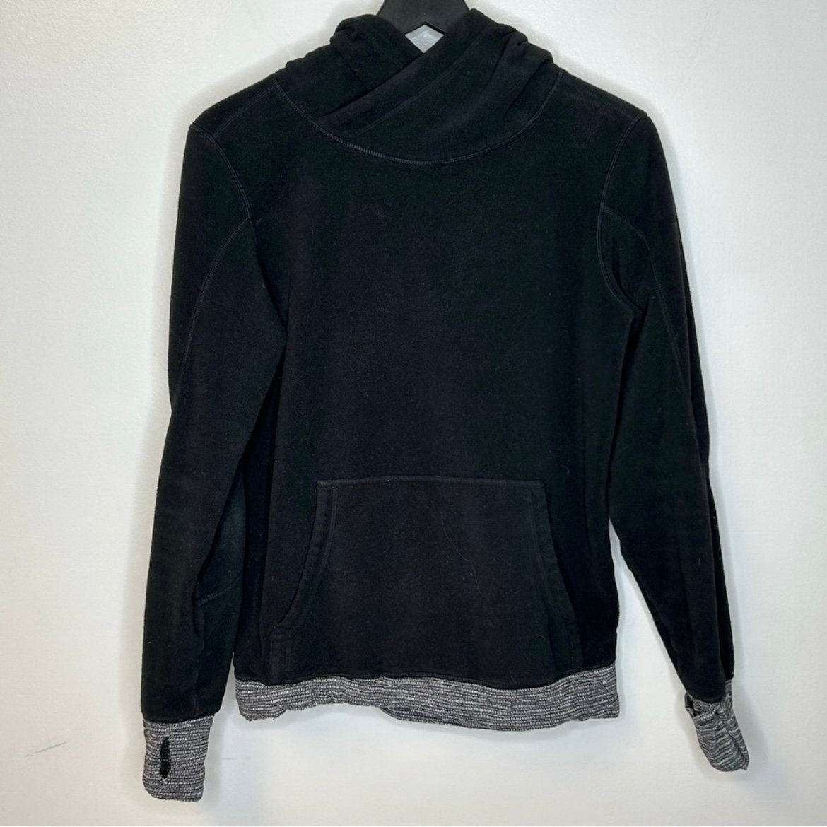 Lululemon Black Runaway Fleece Hoodie