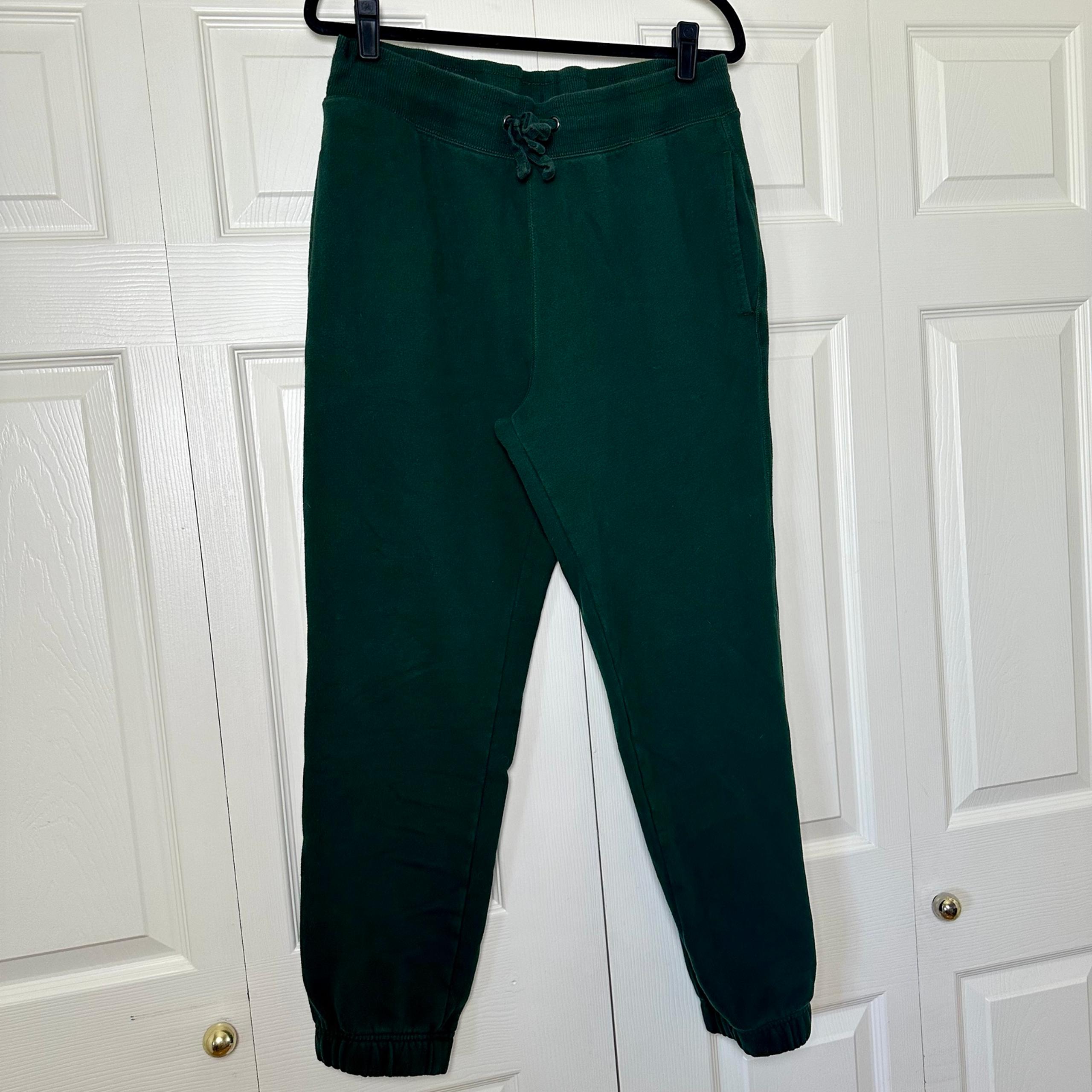 Men’s Goodfellow Pine Green Joggers Sweatpants Sweats Size Medium