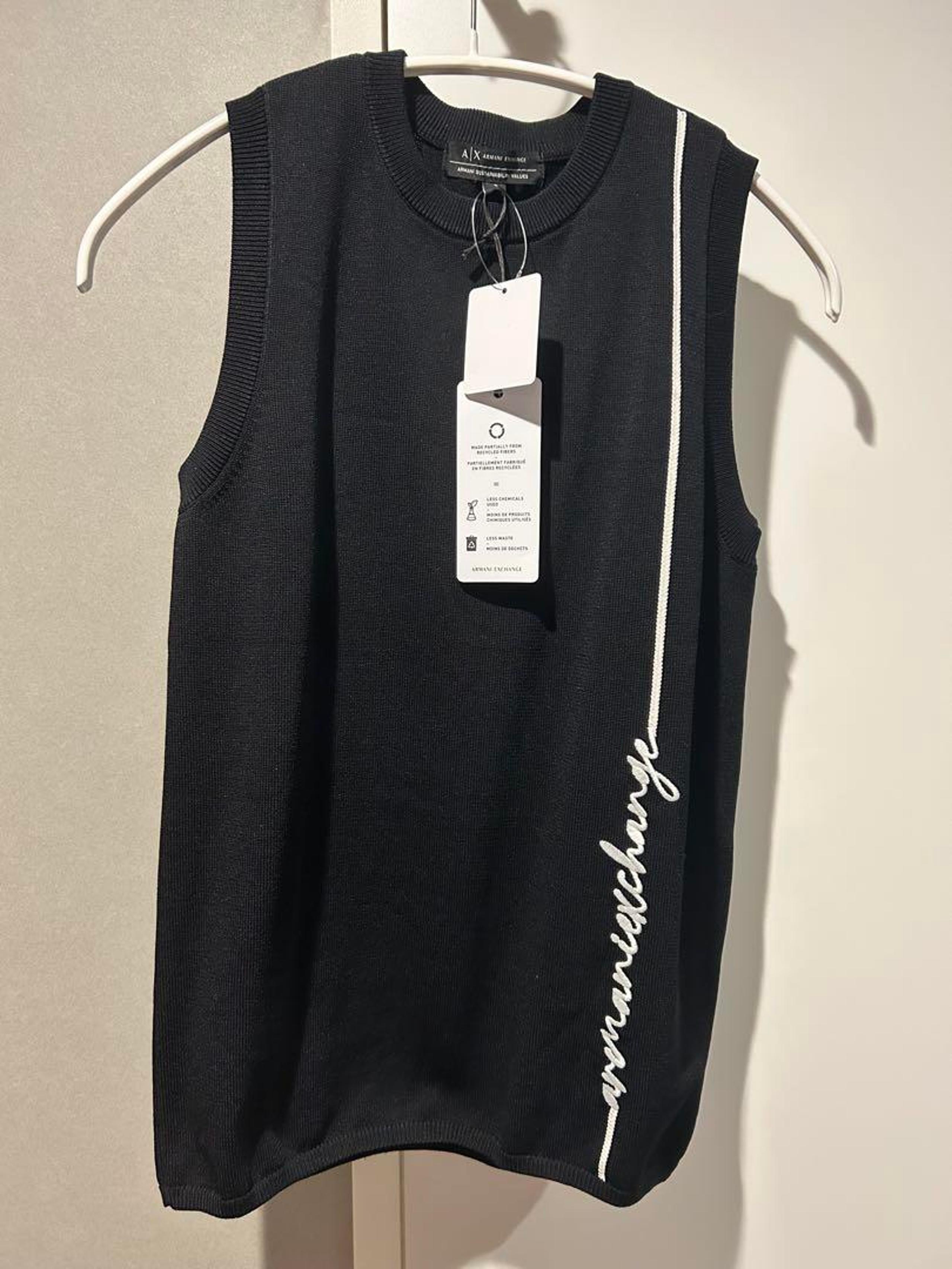 A|X Armani Exchange Sleeveless Knit Top