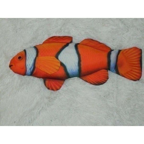 Salamander Graphix Clown Fish Stuffed Plush Pillow 25 Koi Orange Funny Animal