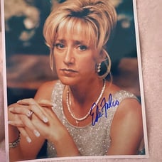 Edie Falco signed photo