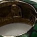 Eisenberg Artist Series Green Enameled Clip-On Earrings Vintage RARE