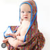 Posh peanut new lisa frank hunter hooded towel