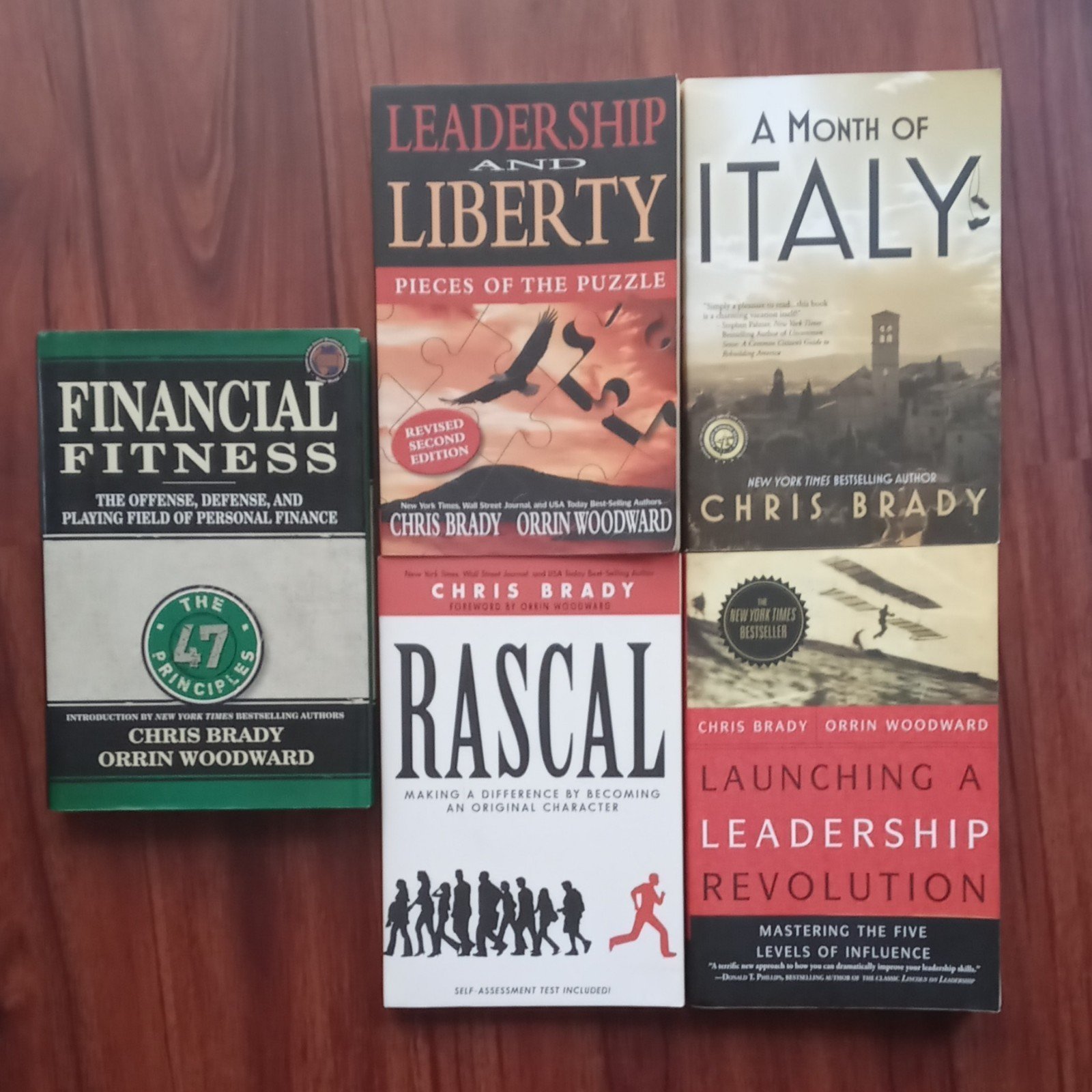 5-PACK BUNDLE Chris Brady Books