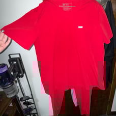 Figs Men's Red Scrubs Set