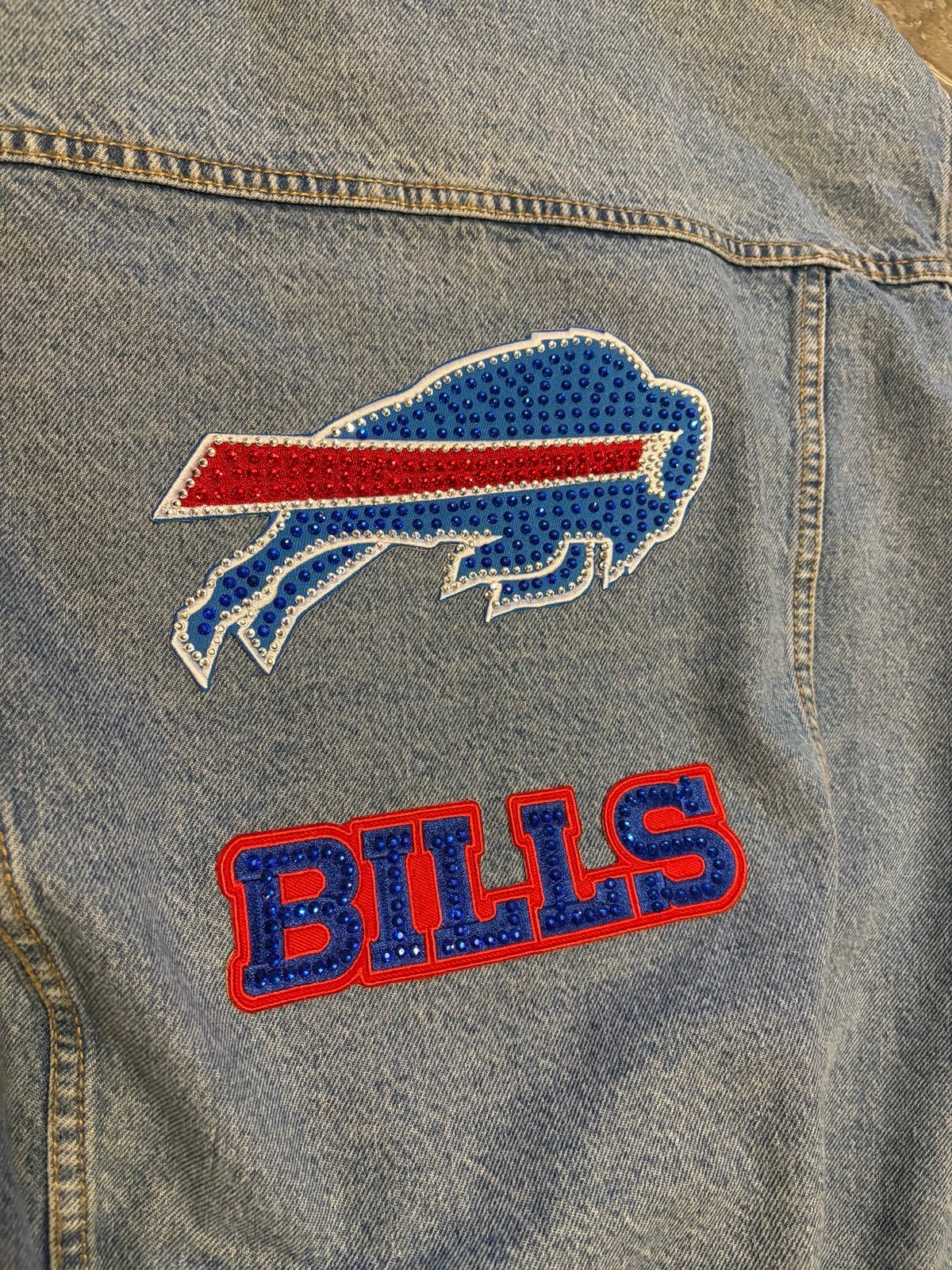 Buffalo bills jean jacket