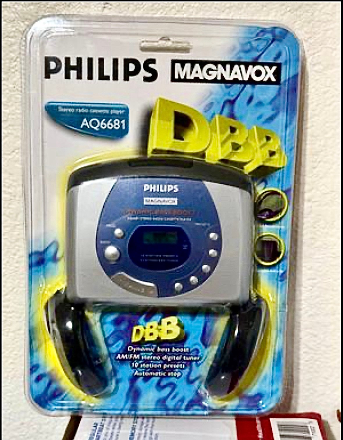 Philips magnavox walkman AQ6681