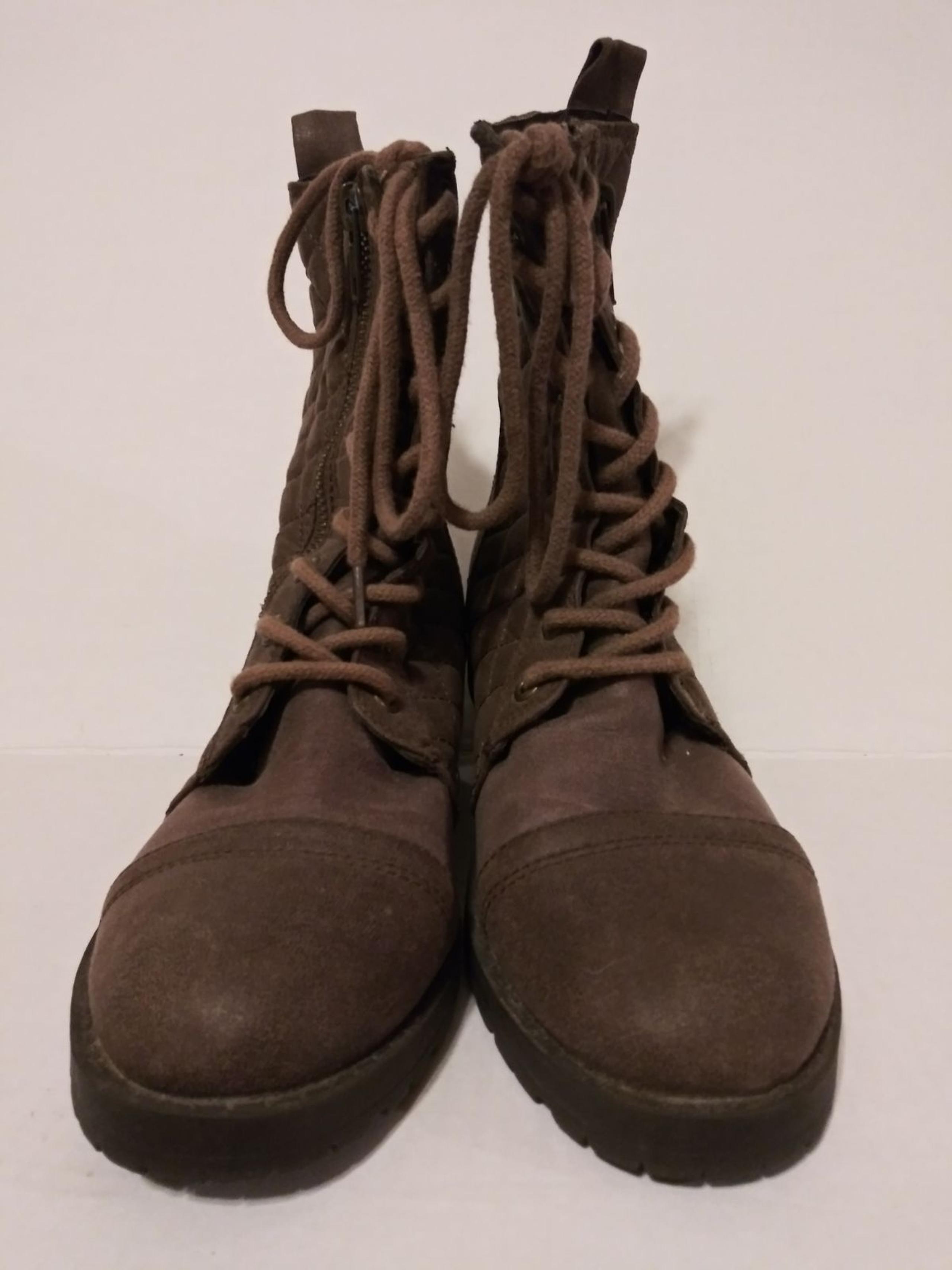 Mossimo Combat Boots 6.5 Brown
