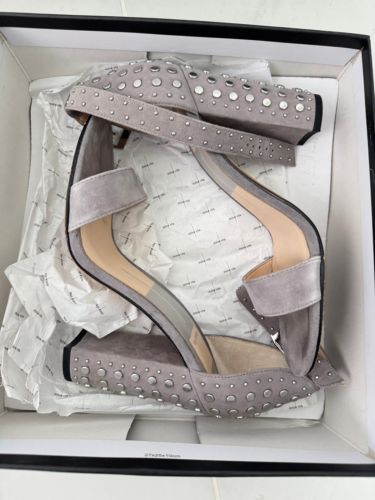 Dolce Vita Hendrix Studded Suede Sandals