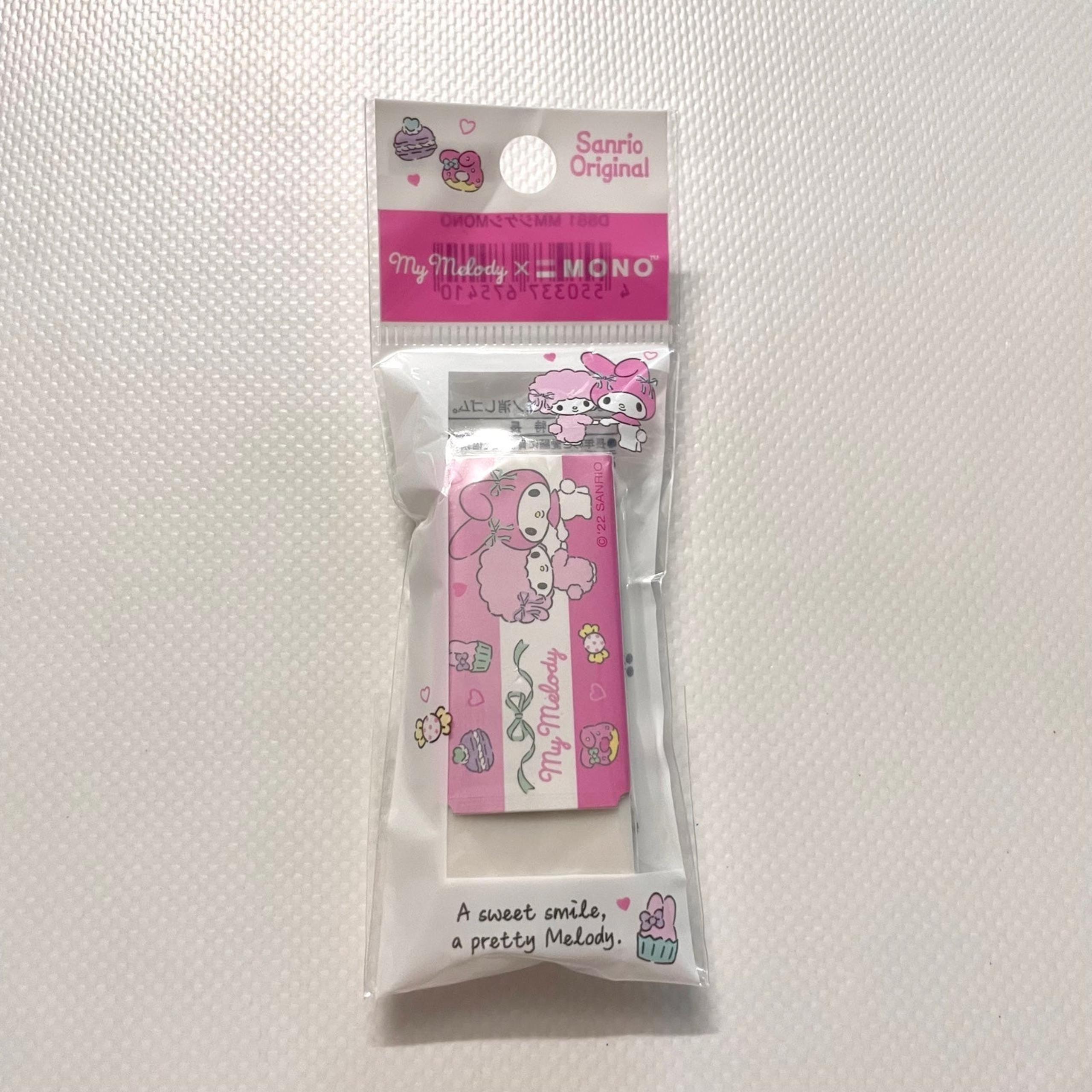Japan Sanrio Original Mono Plastic Eraser - My Melody