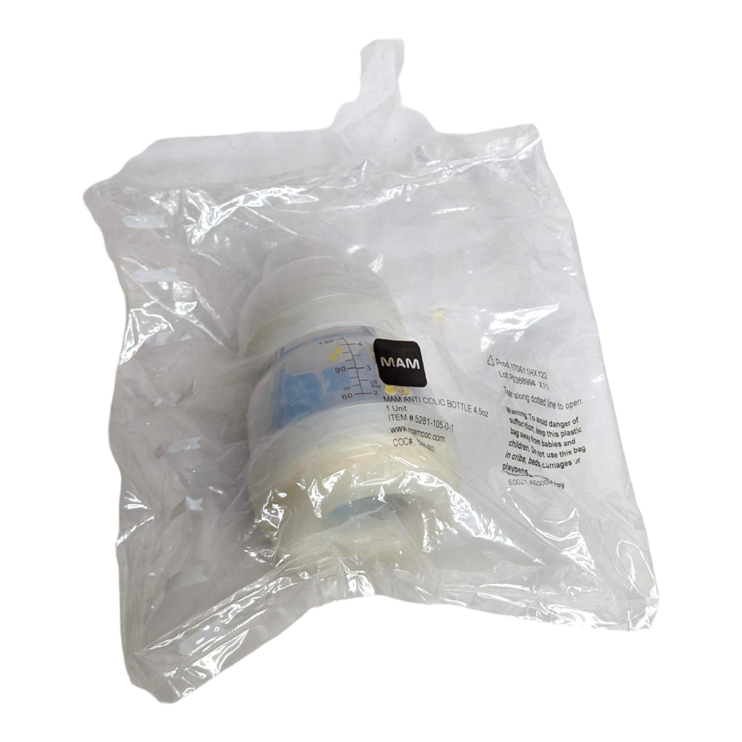 MAM Easy Start Anti Colic Baby Feeding Bottle 4.5oz Brand NEW
