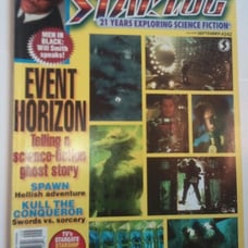 Starlog Magazine 242 NM Men In Black Spawn Movie Starship Troopers Witchblade