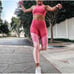 Outdoor Voices 7/8 Leggings Pockets Stretch Yoga Gym Spring Pink Women XL NWOT