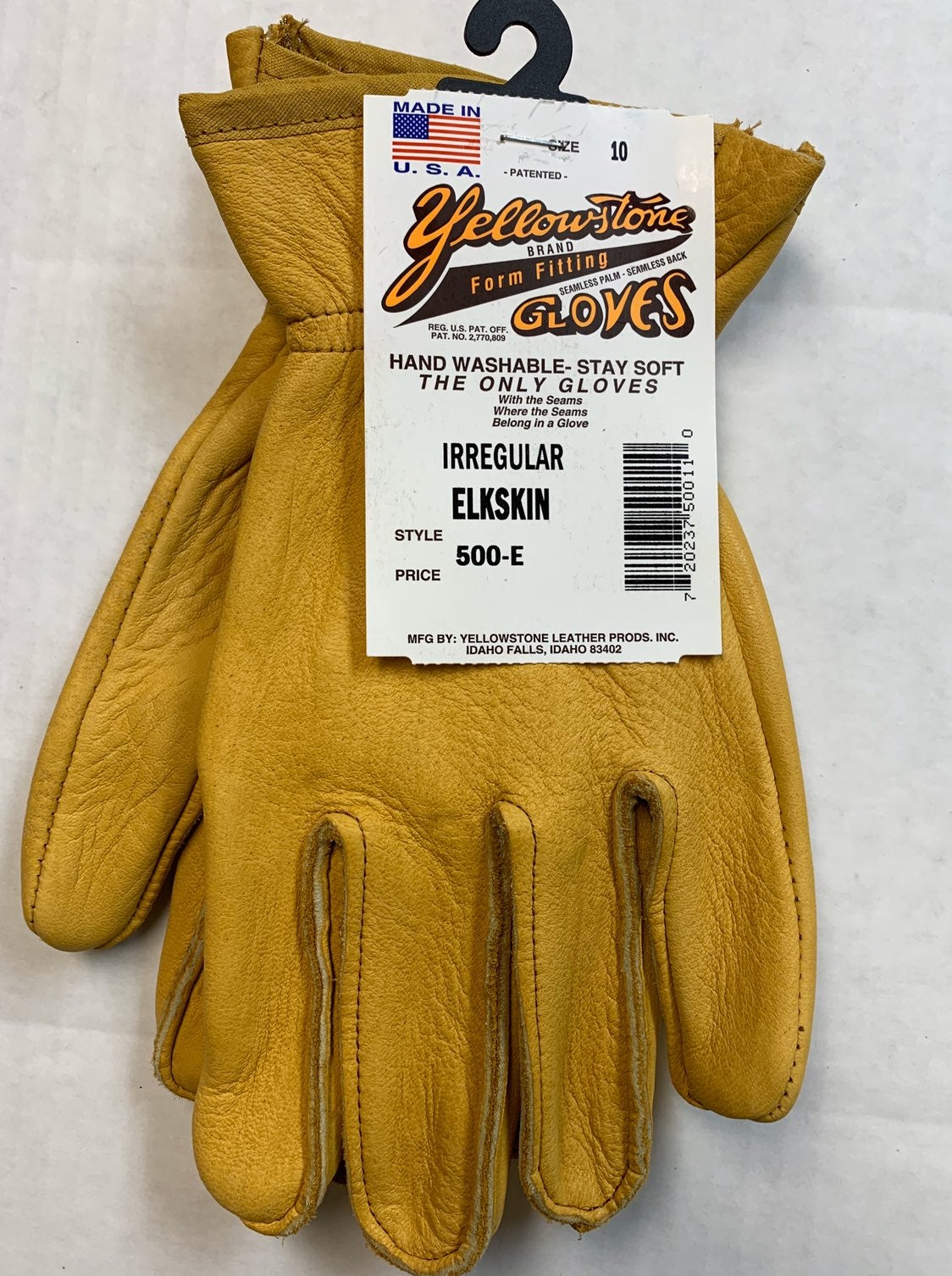 Yellowstone Elkskin Gloves