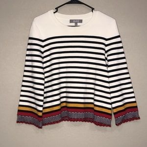 Marled Reunited Clothing Striped Sweater …