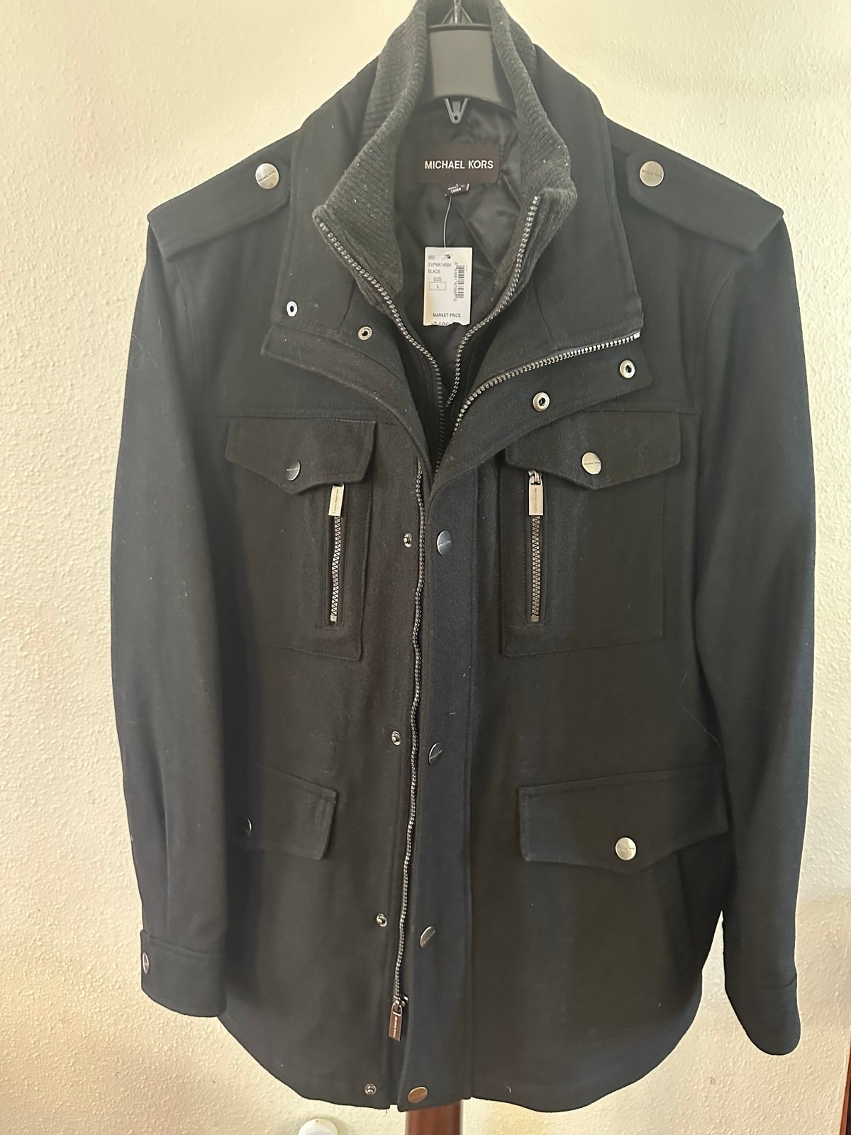Michael Kors Men’s Coat Sz L Brand New