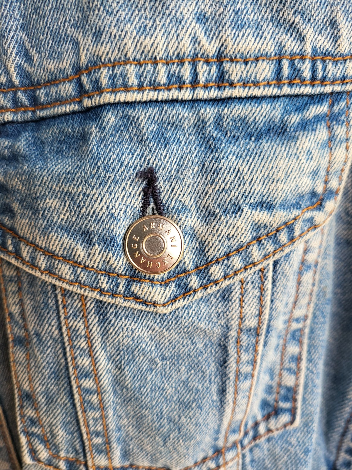 Armani vintage Jean jacket