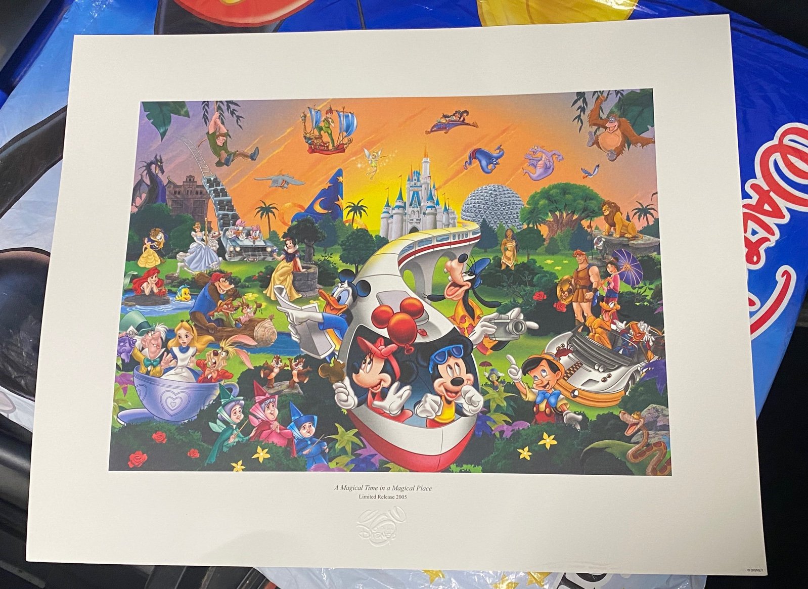 Disney Limited Edition Lithograph